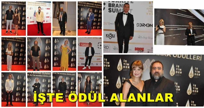 9. Türkiye Brand Summit ve Türkiye Altın Marka Ödülleri sahiplerini buldu