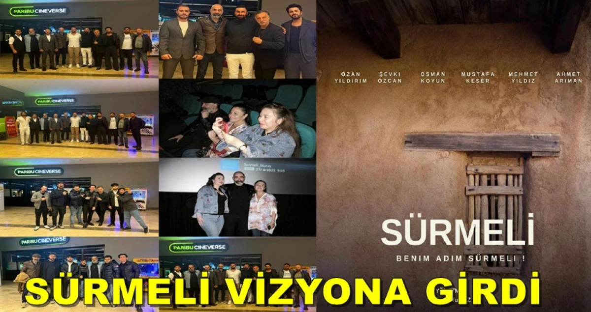 AKSİYON VE DRAMIN ANADOLUYLA BULUŞTUĞU FİLM ' SÜRMELİ VİZYONA GİRDİ