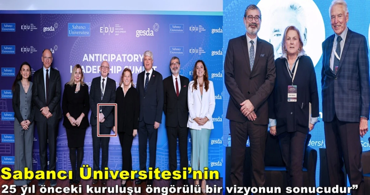 Bilime Dayalı “Öngörülü Liderlik Zirvesi”, Sabancı Üniversitesi ve GESDA İş Birliğinde İstanbul’da Buluştu