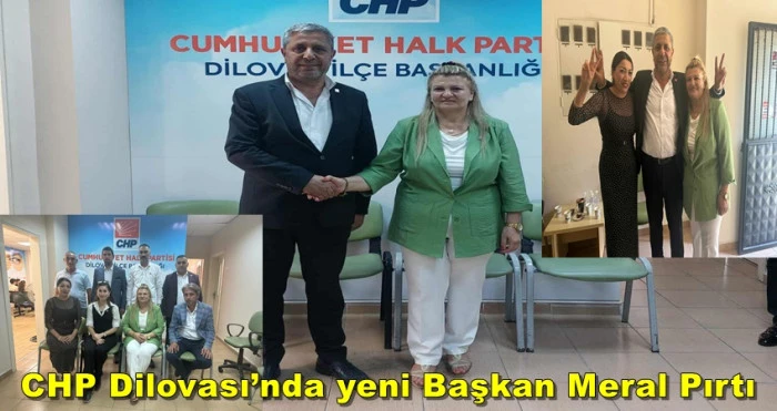 CHP Dilovası’nda yeni Başkan Meral Pırtı