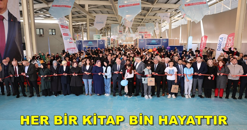 Darıca Kitap Fuarı dördüncü kez kitapseverlerle buluştu