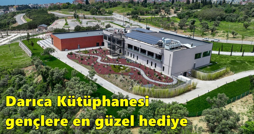 Darıca Kütüphanesi gençlere en güzel hediye