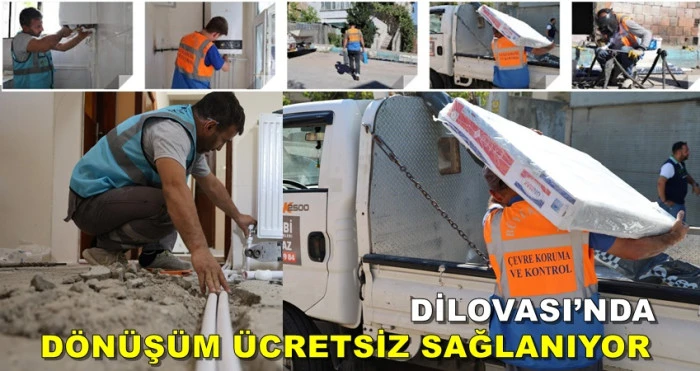 Dilovası’nda 300 haneye doğalgaz desteği