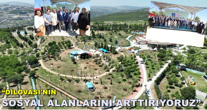 Gebze'den sonra Dilovası Millet Bahçesi de tamam