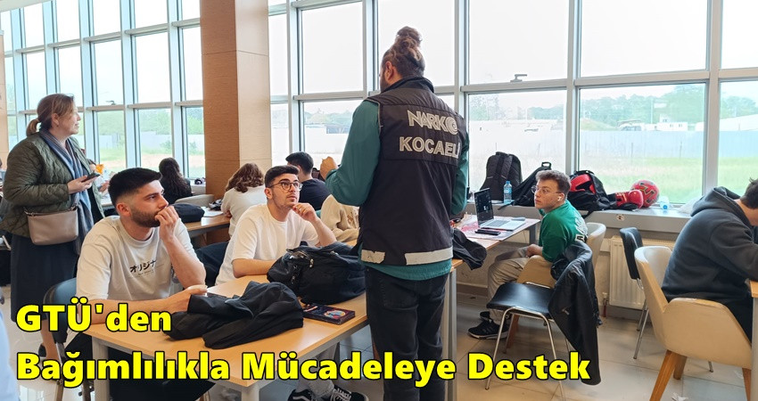 GTÜ'den Bağımlılıkla Mücadeleye Destek 