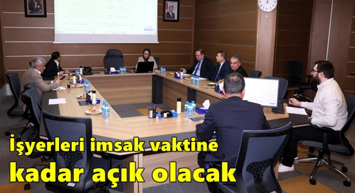 İşyerleri imsak vaktine kadar a&ccedil;ık olacak