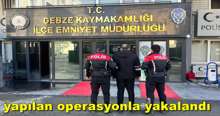 Kasten yaralama suçundan aranan zanlı yakalandı!