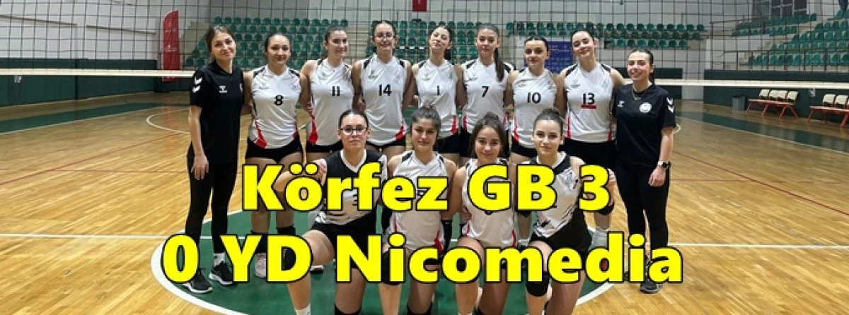 K&ouml;rfez GB 3 &ndash; 0 YD Nicomedia