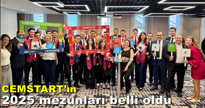 OYAK Çimento’nun Mühendis Geliştirme Programı CEMSTART’ın 2025 mezunları belli oldu