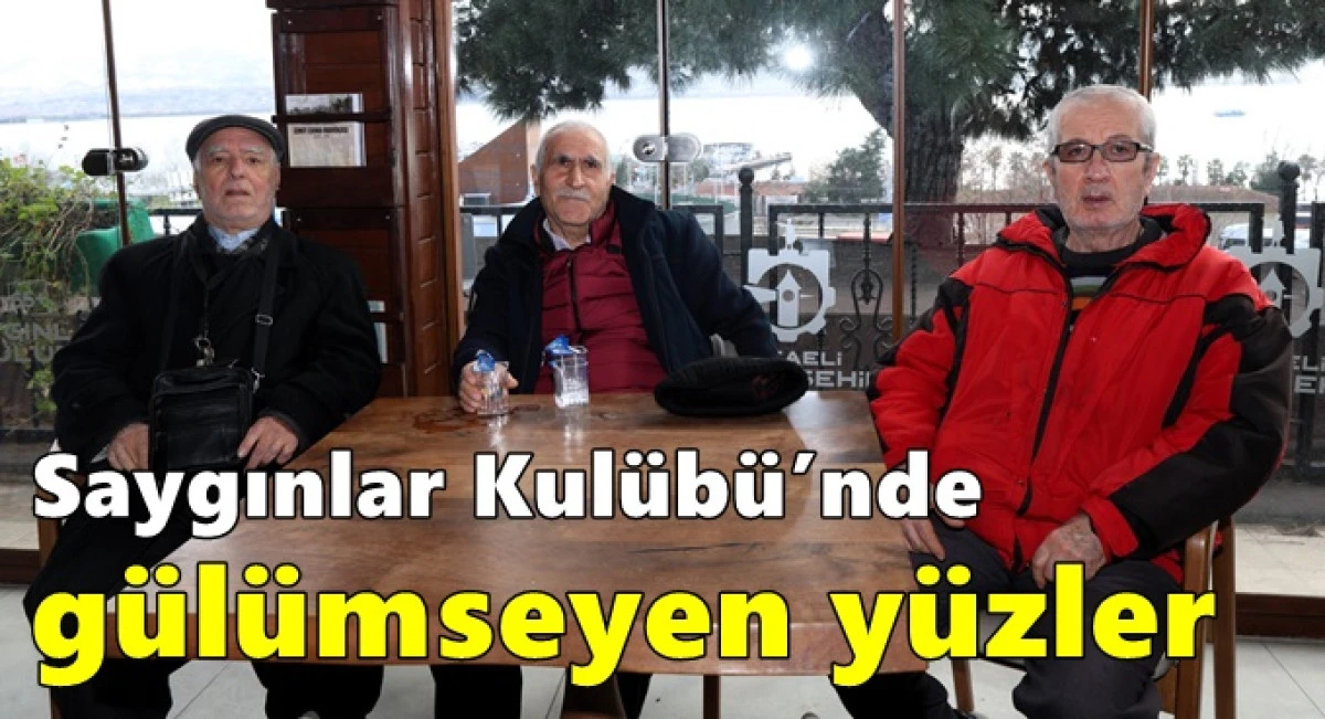 Saygınlar Kul&uuml;b&uuml;&rsquo;nde g&uuml;l&uuml;mseyen y&uuml;zler