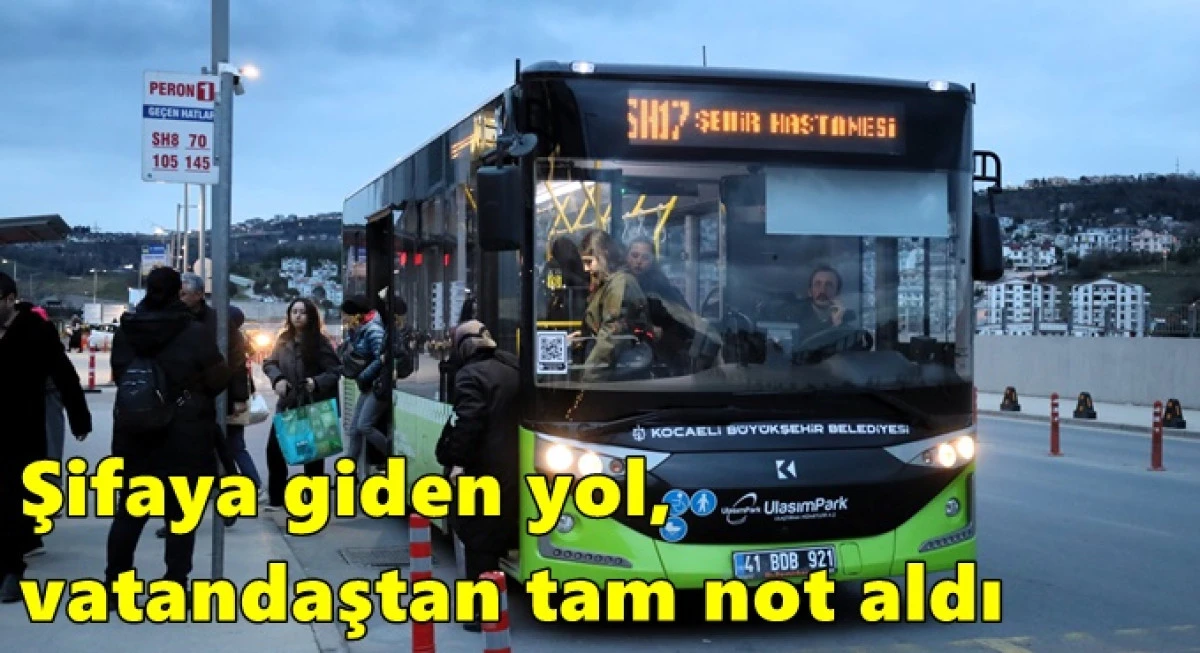 Şifaya giden yol, vatandaştan tam not aldı